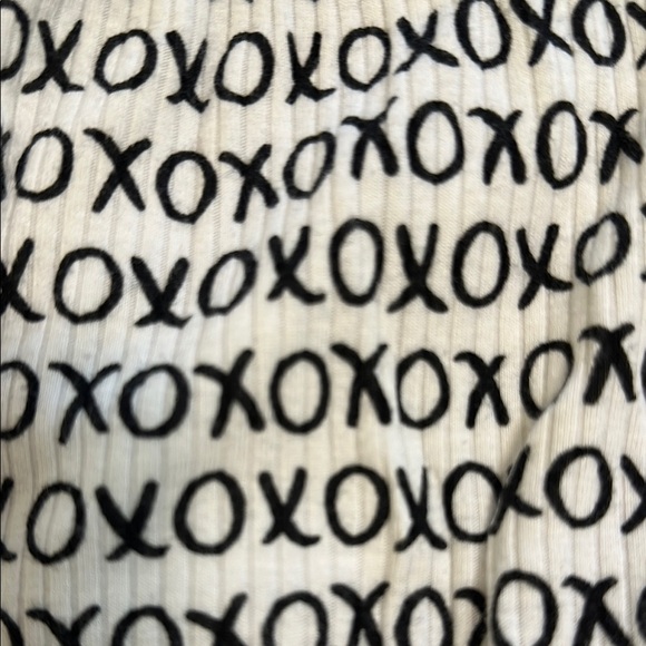 Cat & Jack- Kids XOXO Patterned Shirt - Black & White - Picture 4 of 4